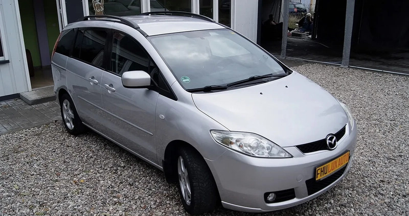 Mazda 5 cena 12500 przebieg: 159000, rok produkcji 2006 z Szczecin małe 742